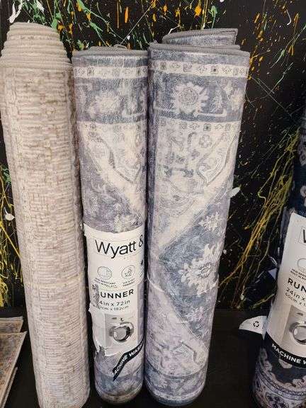 3) Wyatt & Ash Washable Runners