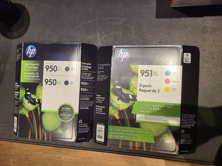 HP High Capacity XL Cartridges - Prime Time Auctions, Inc.