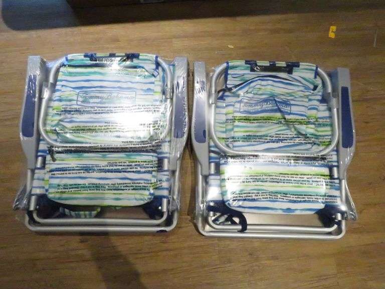 2) Tommy Bahama Backpack Beach Chair