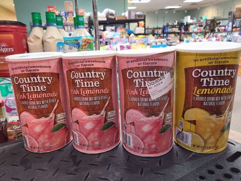 4) Country Time Lemonade Mix Prime Time Auctions, Inc.