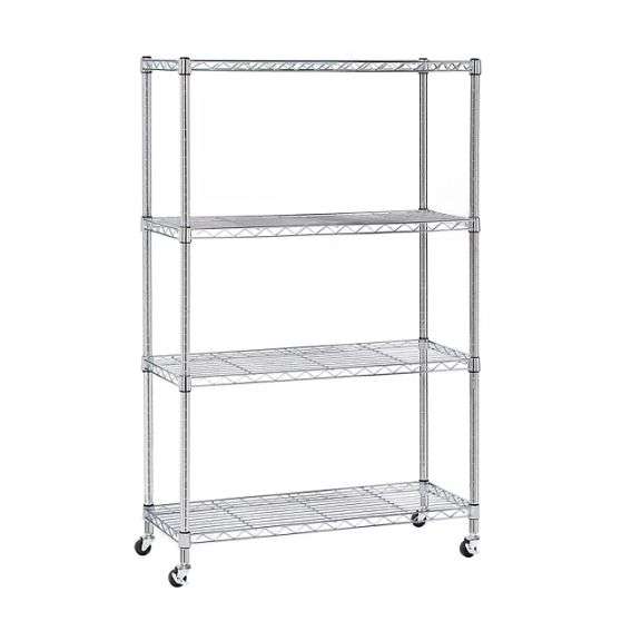 *Seville Classics 4-Tier Steel Wire Shelving - Prime Time Auctions, Inc.