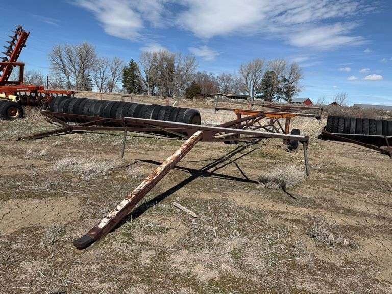 Farm Sprinkler Pipe Hauler