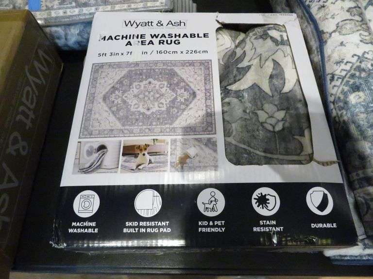 Wyatt & Ash Washable Area Rug