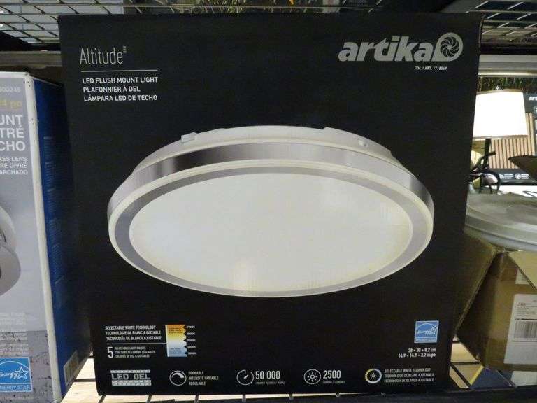 Artika Altitude LED Flush Mount Light