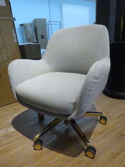 Velvet Office Chair