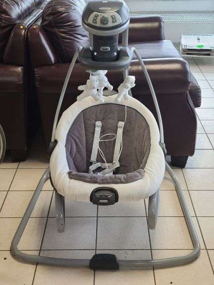 Graco Stratus Rocker Graco DuetSoothe Swing and Rocker - Prime Time Auctions, Inc.