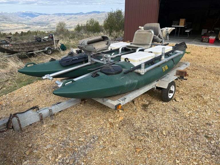 Bi-Yak Boat and Trailer