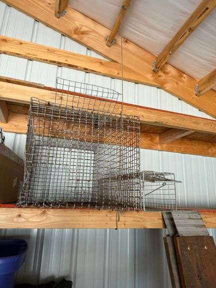 2) Wire Animal Cages