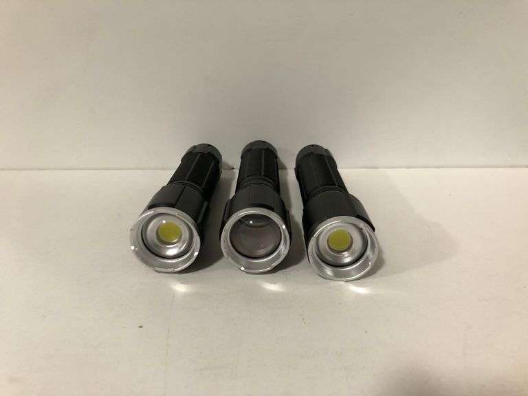 3) Flashlights - Prime Time Auctions, Inc.