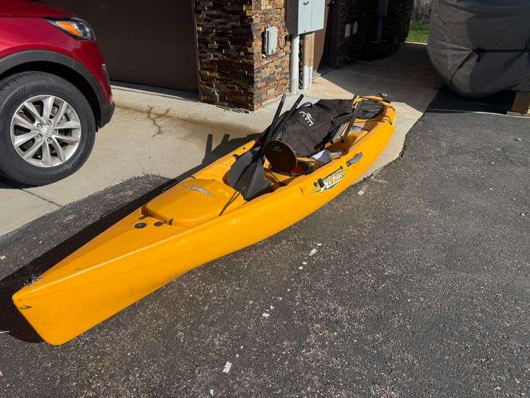 Hobie Mirage Revolution 11 Kayak with Moving Wheels