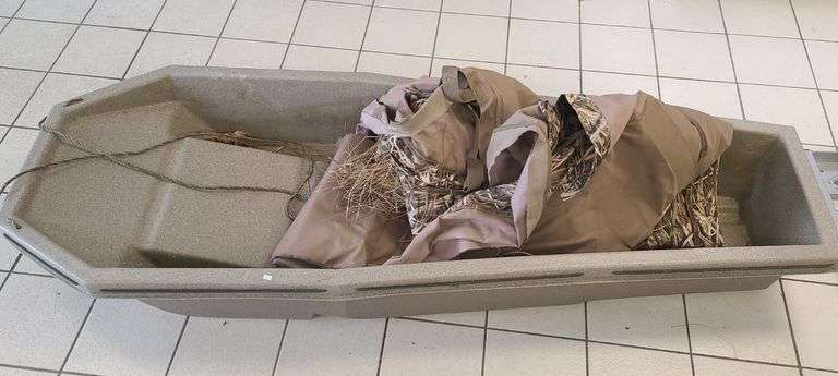 Duck Hunting Toboggan Pit Blind