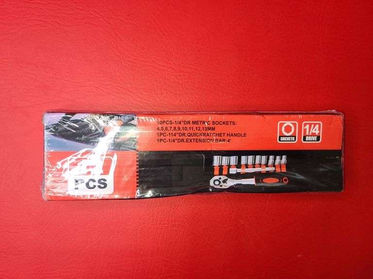 PCS 12PC Metric Sockets