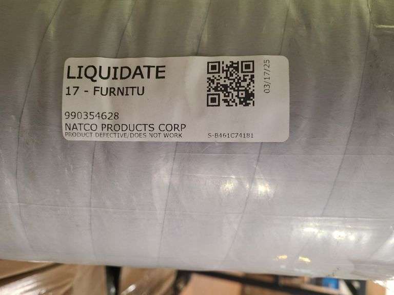 Avenue B Faux Fur Channeled Area Rug 5'x7' - Prime Time Auctions, Inc.