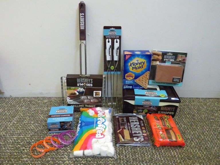 S'Mores Grilling Basket, Roasting Forks, Portable Campfire, S'mores Buddy, S'mores Caddy