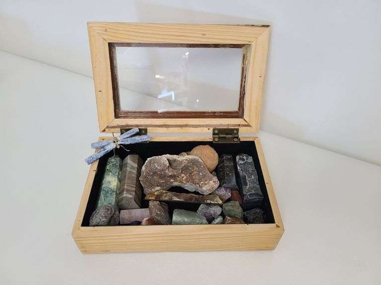 Jewelry Box with Contents (Rocks and Gems) - Prime Time Auctions, Inc.