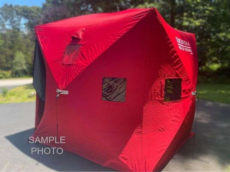 Quick Fish 4 Quickfish 4 Pop-Up Portable Canopy (Unknown Condition) - Prime Time ...