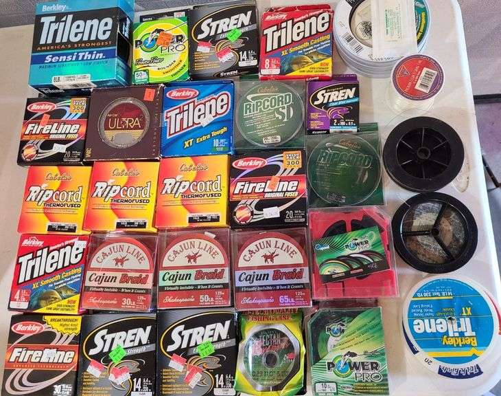 Assorted Fishing Line - Prime Time Auctions, Inc.