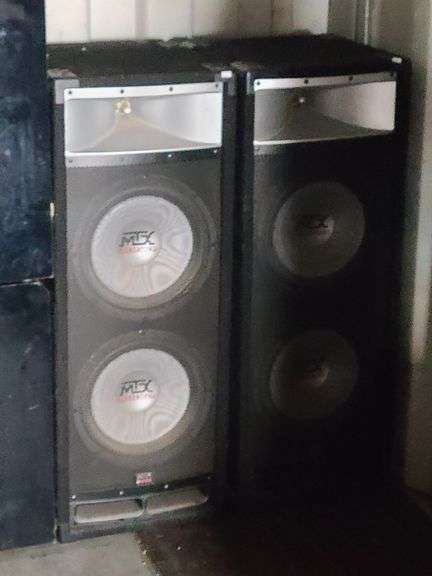 2) MTX Audio Speakers - Prime Time Auctions, Inc.