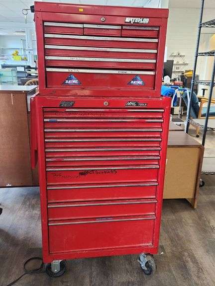 Mac Tools Economizer 2000 Toolbox with Waterloo Toolbox on Top