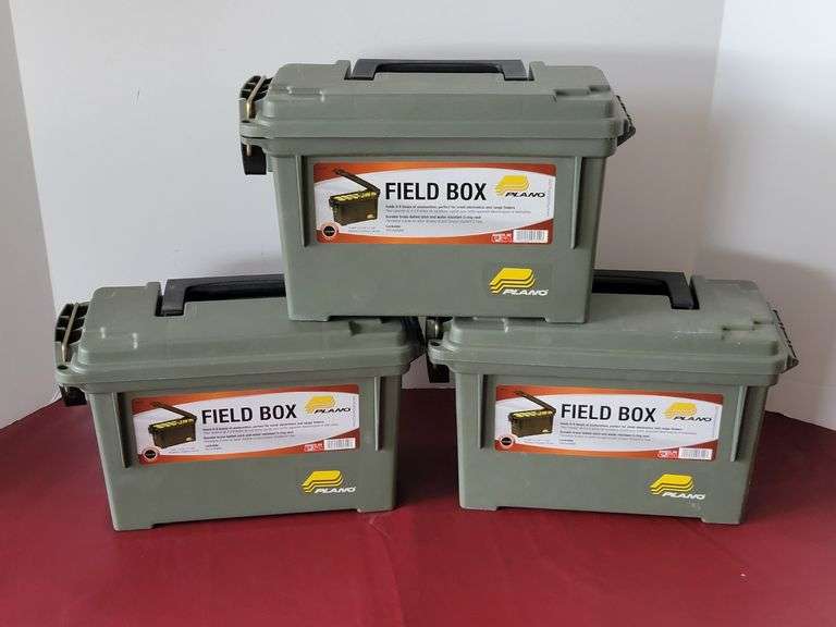 3) Plano Ammo Field Boxes
