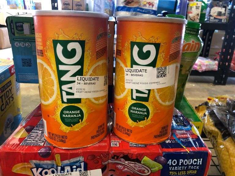 2) Tang Drink Mix, 2) Kool-Aid Jammers Variety Pack