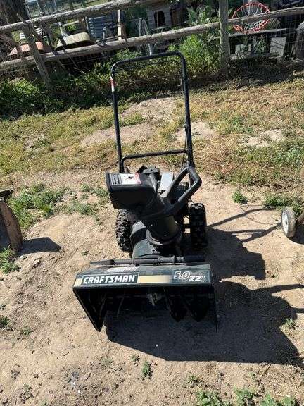Craftsman 5.0 22" Snow Blower