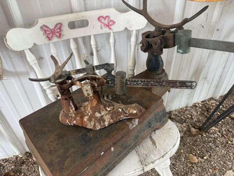 2) Antique Scales, Chair