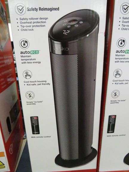 2) Lasko Digital Ceramic Tower Heater