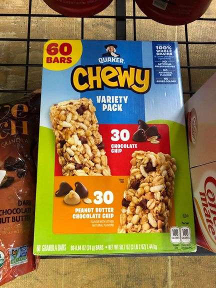 Chewy Granola Bar Variety Pack, Love Crunch Organic Granola