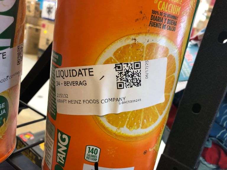 3) Tang Drink Mix
