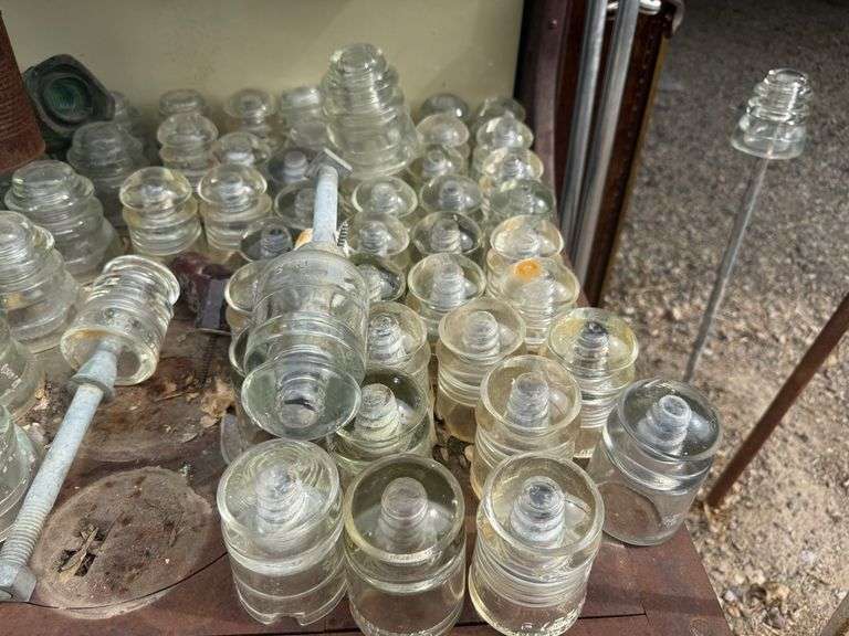 Collection of Glass Insulators
