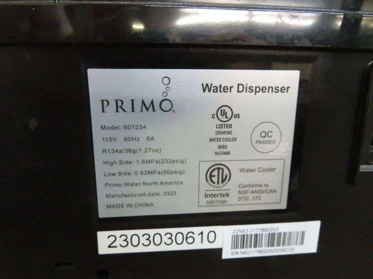 Primo Bottom Loading Water Dispenser
