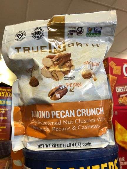 True North Almond Pecan Crunch, Planters Dry Roasted Peanuts, Creamy Peanut Butter 2pk