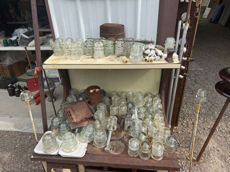 Collection of Glass Insulators