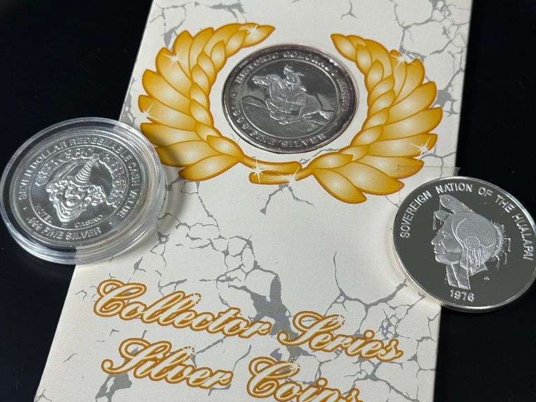 Circus Circus, Hualapai, Colorado Fine Silver Coins