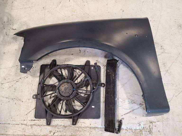 F150 Pickup Fender, Cooling Fan Assembly, Oil Cooler