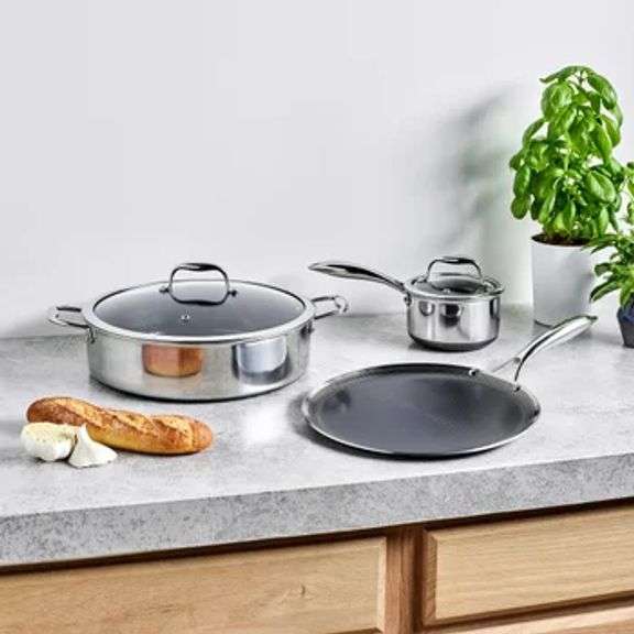 Hexclad Five Piece Cookware Set