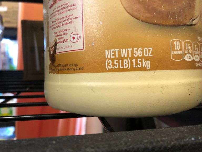 Dunkin' Decaf Medium Roast Ground Coffee ,Coffee Mate Creamer