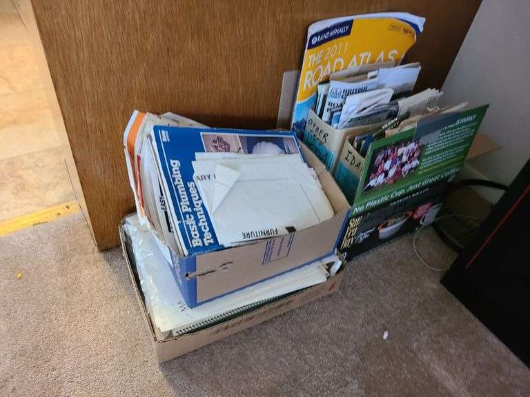 Road Atlas, Road Maps, "How To" Books
