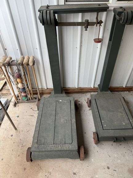 Fairbanks Platform Scale GAP 500lbs.