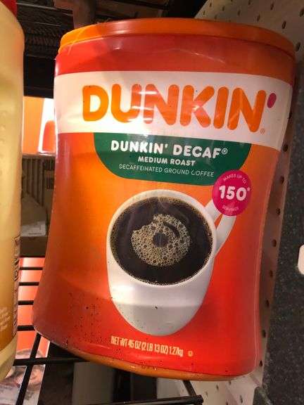 Dunkin' Decaf Medium Roast Ground Coffee ,Coffee Mate Creamer
