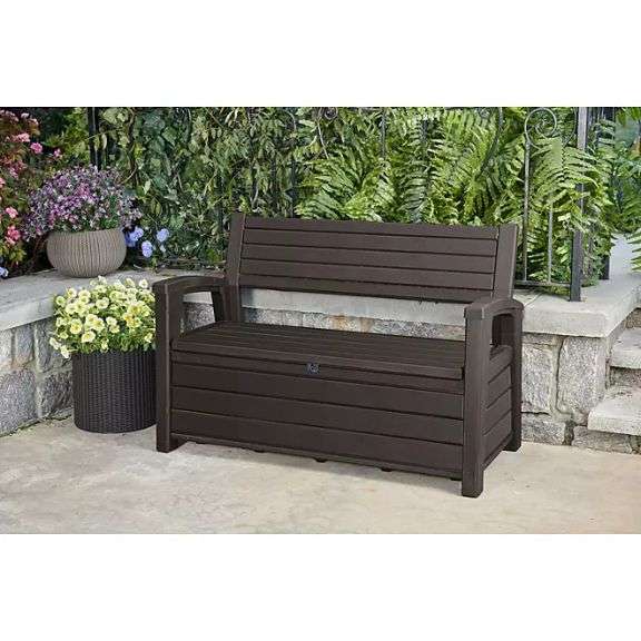 * Keter Hudson Storage Bench