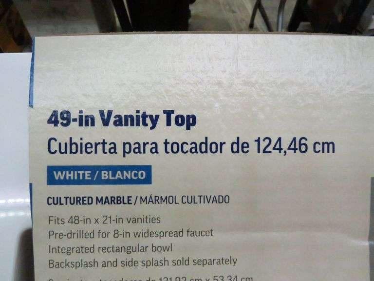 * Vanity Top