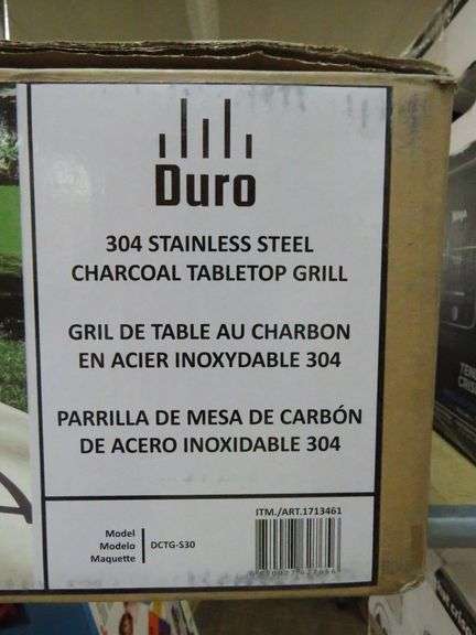 Duro Charcoal Tabletop Grill