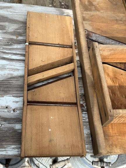 Primitive Wooden Cabbage Mandolin