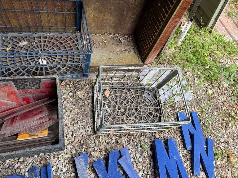 Large Letters, Milk Crates