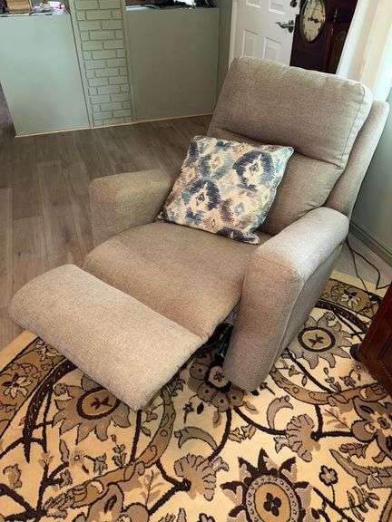 Light Grey Recliner