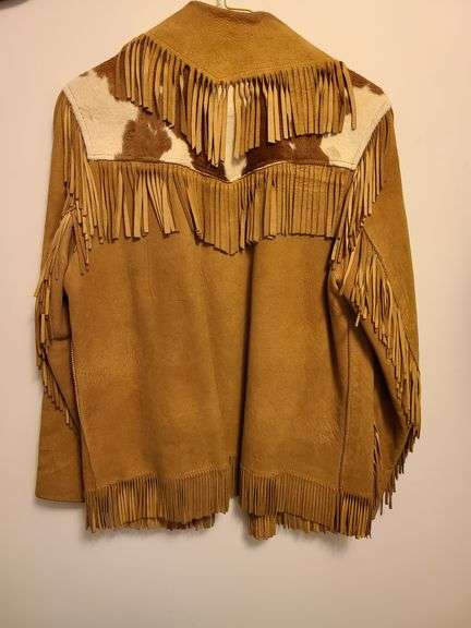 Smith and Chandler Indian Trader Suede Fringed Jacket, Connie Fringed Button Up Shirt, Suede Fringed