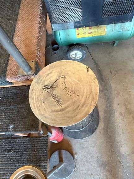Metal Horse Stool
