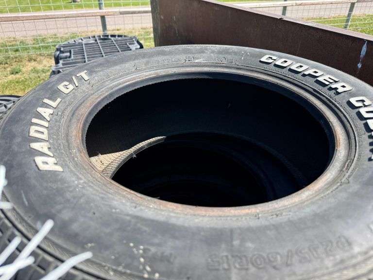 4) Cooper Custom Radial G/T Tires